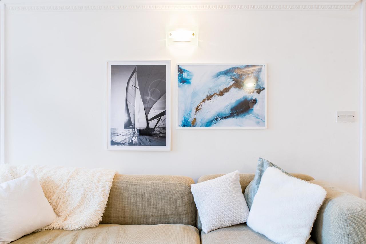 Victorian Duplex In Burlington Mansions Apartment Борнмът Екстериор снимка